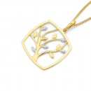 9ct-Diamond-Set-Tree-of-Life-Pendant Sale