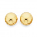 9ct-8mm-Flat-Ball-Studs Sale