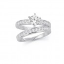 Sterling-Silver-Cubic-Zirconia-Duo-Set-Size-R Sale