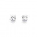 9ct-White-Gold-Diamond-Studs-Total-Diamond-Weight-25ct Sale