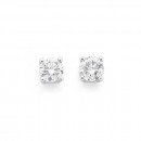 9ct-White-Gold-Diamond-Studs-Total-Diamond-Weight-50ct Sale