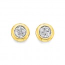 9ct-Diamond-Studs Sale