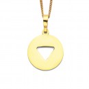 9ct-Cut-Out-Triangle-Pendant Sale