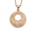 9ct-Rose-Gold-Crystal-Pendant Sale