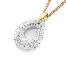 9ct-Crystal-Set-Pendant Sale