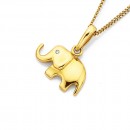 9ct-Diamond-Set-Lucky-Elephant-Pendant Sale