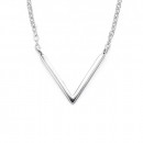 Sterling-Silver-V-Shape-Necklet Sale