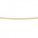 Solid-9ct-50cm-Diamond-Cut-Round-Belcher-Chain Sale