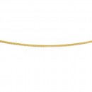 9ct-40cm-Diamond-Cut-Curb-Chain Sale