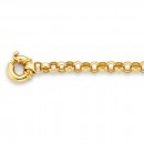 9ct-19cm-Solid-Round-Belcher-Bracelet Sale