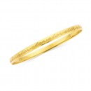 9ct-Love-Engraved-Bangle Sale