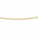 9ct-45cm-Fine-Diamond-Cut-Curb-Chain Sale