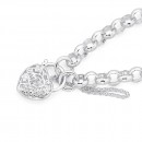 Sterling-Silver-Belcher-Padlock-Bracelet Sale