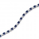 Sterling-Silver-Cubic-Zirconia-Tennis-Bracelet Sale