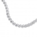 Sterling-Silver-Cubic-Zirconia-Bracelet Sale