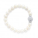 Sterling-Silver-Freshwater-Pearl-with-Cubic-Zirconia-Clasp Sale