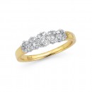 9ct-Diamond-Cluster-Ring Sale