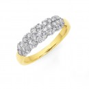 9ct-Cluster-Diamond-Ring Sale