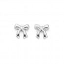 Sterling-Silver-Mini-Bow-Stud-Earrings Sale