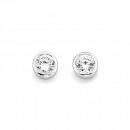 Sterling-Silver-Cubic-Zirconia-Studs Sale