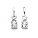 Sterling-Silver-Cubic-Zirconia-Earrings Sale