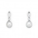 Sterling-Silver-Freshwater-Pearl-Twist-Studs Sale