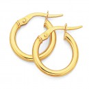9ct-2x10mm-Polished-Hoop-Earrings Sale
