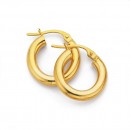 9ct-10mm-Polished-Hoops Sale