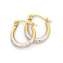 9ct-Two-Tone-Creole-Earrings Sale