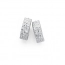 Diamond-Cut-Huggies-in-9ct-White-Gold Sale