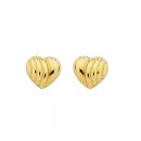 9ct-Heart-Studs Sale