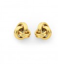 9ct-Love-Knot-Studs Sale