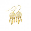 9ct-Dreamcatcher-Earrings Sale