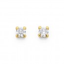 9ct-Cubic-Zirconia-Studs Sale