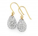 9ct-Crystal-Earrings Sale