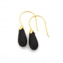 9ct-Onyx-Teardrop-Earrings Sale