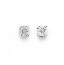 9ct-Diamond-Stud-Earrings Sale