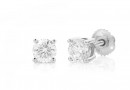 18ct-White-Gold-Screwback-Studs-Total-Diamond-Weight100ct Sale