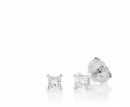 9ct-White-Gold-Princess-Cut-Diamond-Studs Sale