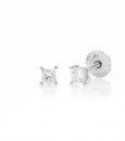 18ct-White-Gold-Princess-Cut-Diamond-Screwback-Studs Sale