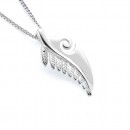 Sterling-Silver-Fern-and-Koru-Pendant Sale
