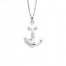 Sterling-Silver-Anchor-Pendant Sale