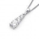 Sterling-Silver-Cubic-Zirconia-Pendant Sale