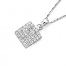 Sterling-Silver-Cubic-Zirconia-Pendant Sale