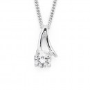 Sterling-Silver-Cubic-Zirconia-Pendant Sale