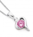 Pink-Cubic-Zirconia-Heart-Pendant-in-Sterling-Silver Sale