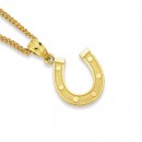 9ct-Horse-Shoe-Charm-Pendant Sale