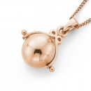 9ct-Rose-Gold-10mm-Spinner-Ball-Pendant Sale