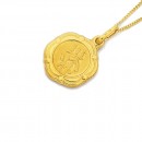 9ct-14mm-Scalloped-Edged-St-Christopher-Pendant Sale