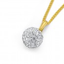 9ct-8mm-Crystal-Ball-Pendant Sale